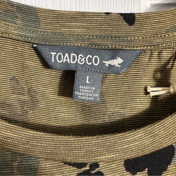 Toad & Co Windmere long sleeve dress, color is "fir" w/scattered florals, fall - Picture 3 of 11